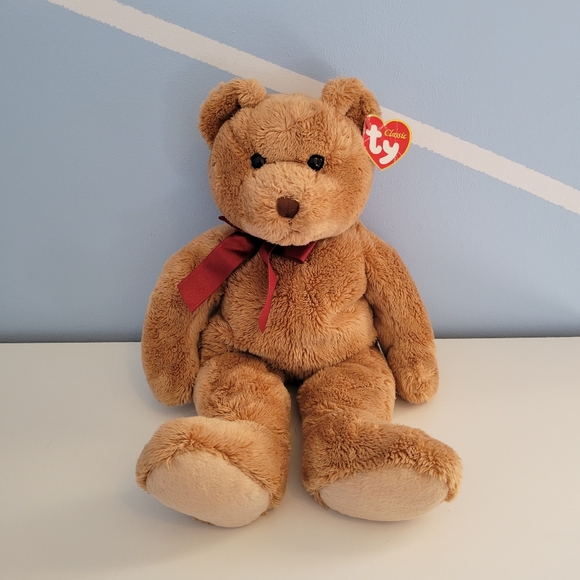 Ty Classic Plush Porridge The Bear 2003 Collection Rare Beanie Baby - Picture 2 of 10